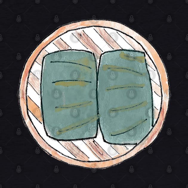 Sticky Rice in Lotus Leaf by buhloop.icons